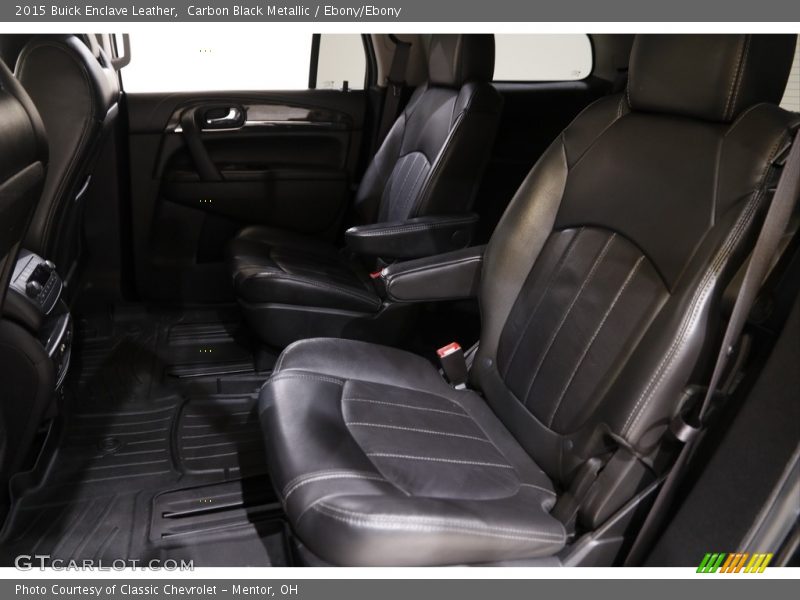Carbon Black Metallic / Ebony/Ebony 2015 Buick Enclave Leather