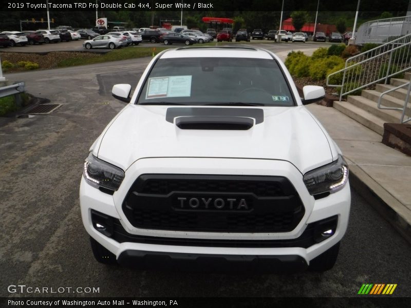 Super White / Black 2019 Toyota Tacoma TRD Pro Double Cab 4x4