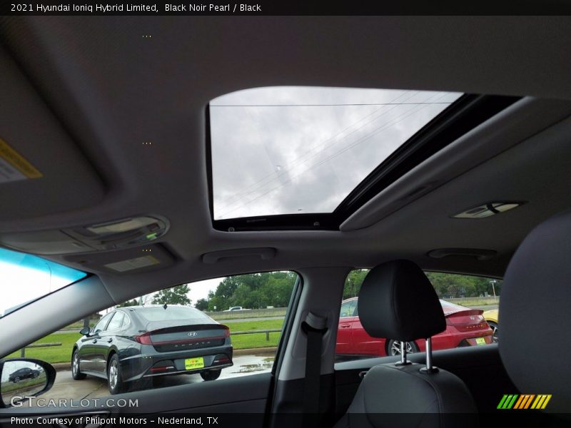 Black Noir Pearl / Black 2021 Hyundai Ioniq Hybrid Limited