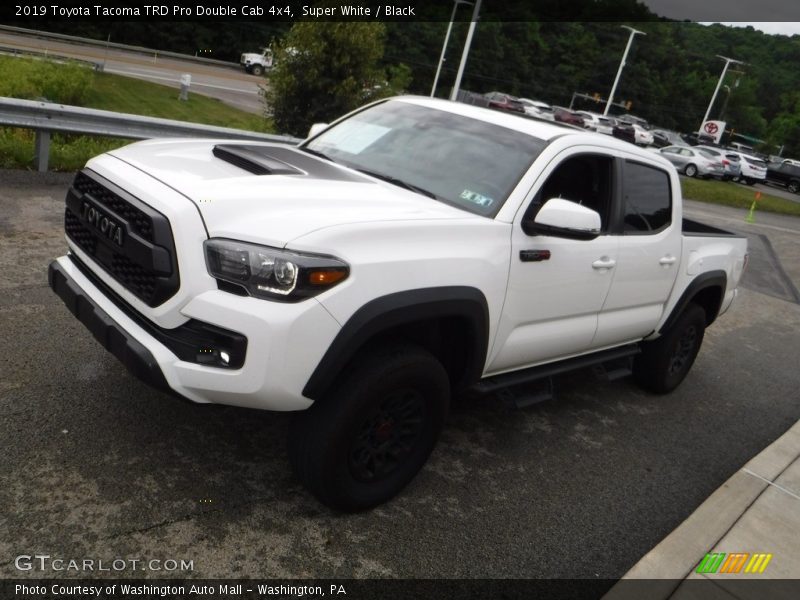 Super White / Black 2019 Toyota Tacoma TRD Pro Double Cab 4x4