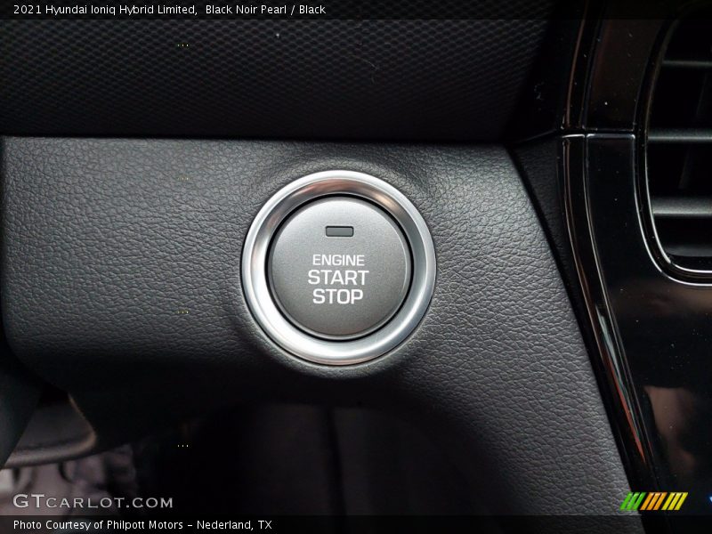 Black Noir Pearl / Black 2021 Hyundai Ioniq Hybrid Limited