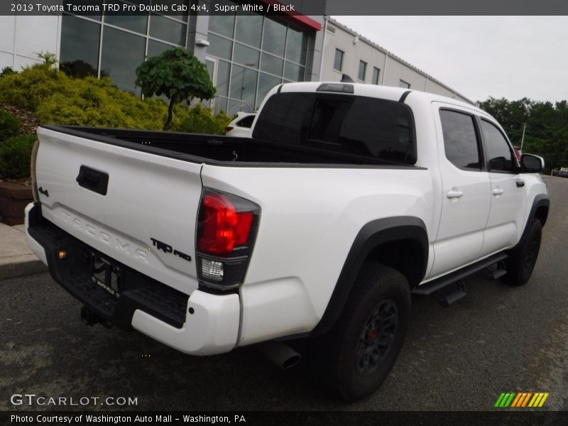 Super White / Black 2019 Toyota Tacoma TRD Pro Double Cab 4x4