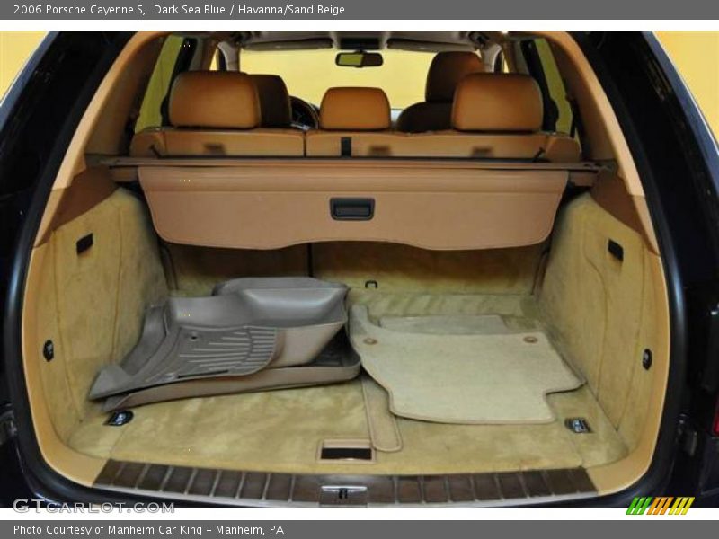 Dark Sea Blue / Havanna/Sand Beige 2006 Porsche Cayenne S