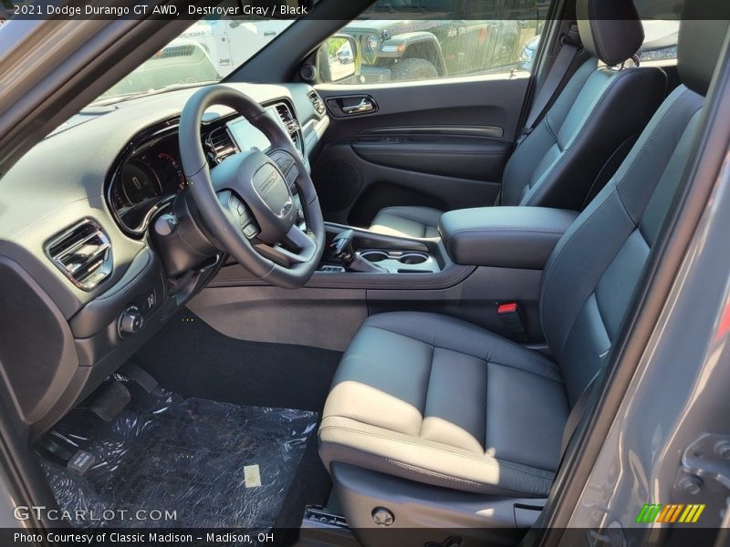 Destroyer Gray / Black 2021 Dodge Durango GT AWD