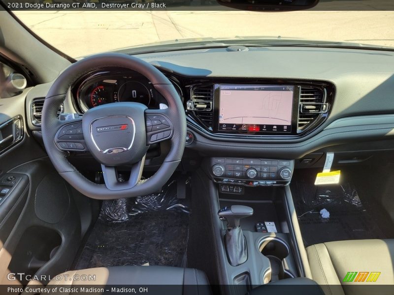 Destroyer Gray / Black 2021 Dodge Durango GT AWD