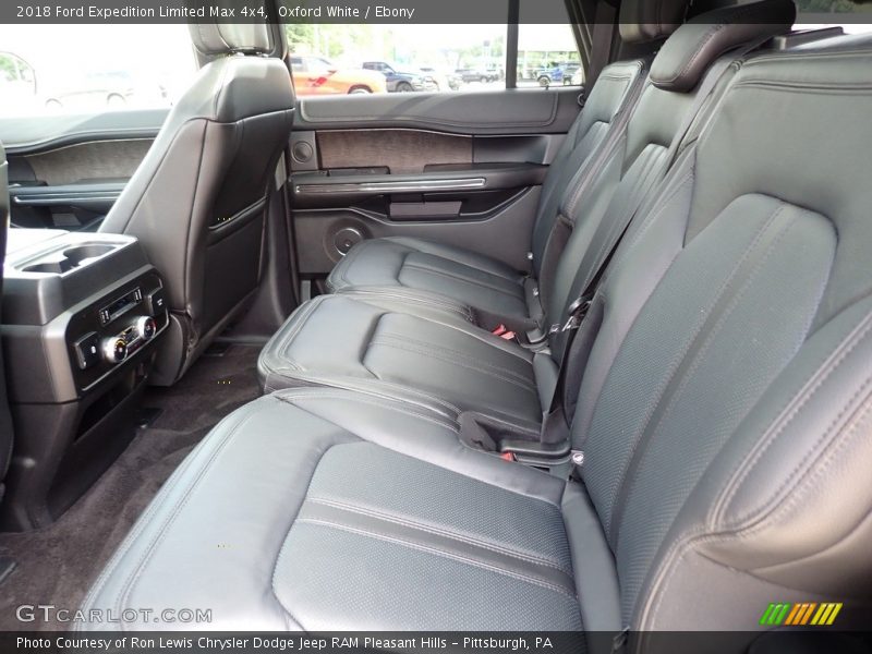 Oxford White / Ebony 2018 Ford Expedition Limited Max 4x4