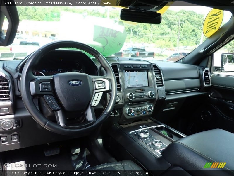 Oxford White / Ebony 2018 Ford Expedition Limited Max 4x4