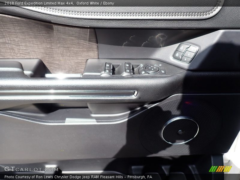 Oxford White / Ebony 2018 Ford Expedition Limited Max 4x4