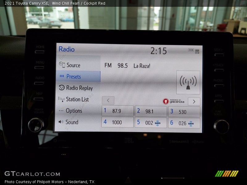 Wind Chill Pearl / Cockpit Red 2021 Toyota Camry XSE