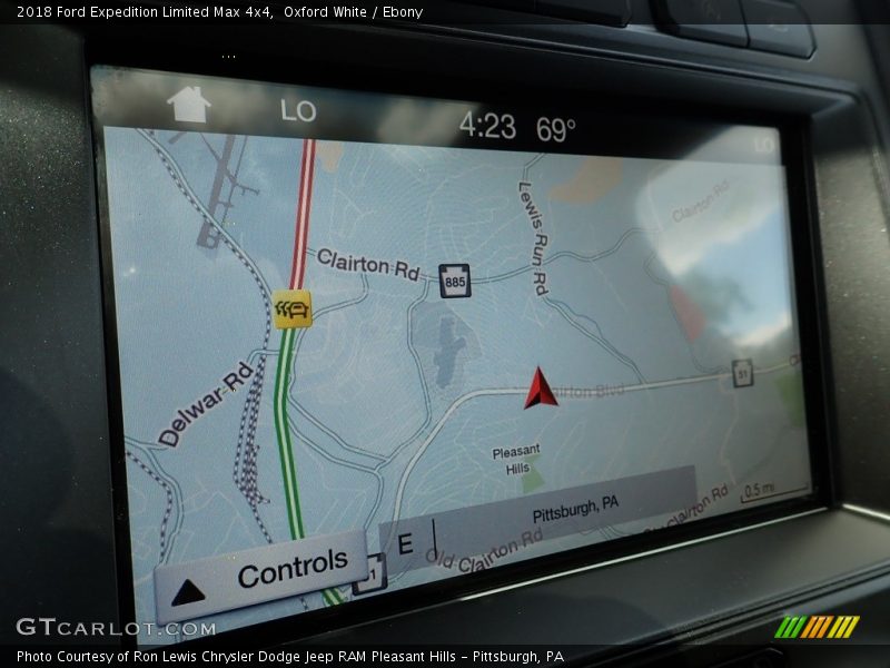 Oxford White / Ebony 2018 Ford Expedition Limited Max 4x4