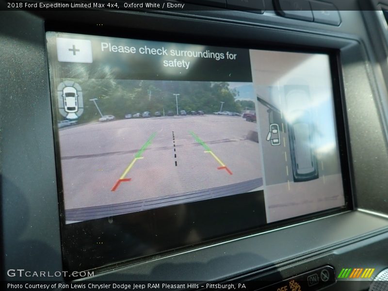 Oxford White / Ebony 2018 Ford Expedition Limited Max 4x4