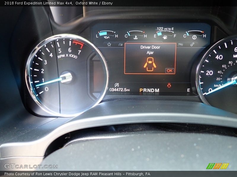 Oxford White / Ebony 2018 Ford Expedition Limited Max 4x4