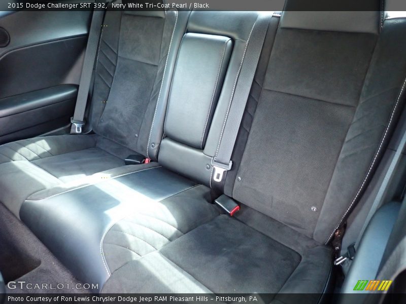 Ivory White Tri-Coat Pearl / Black 2015 Dodge Challenger SRT 392