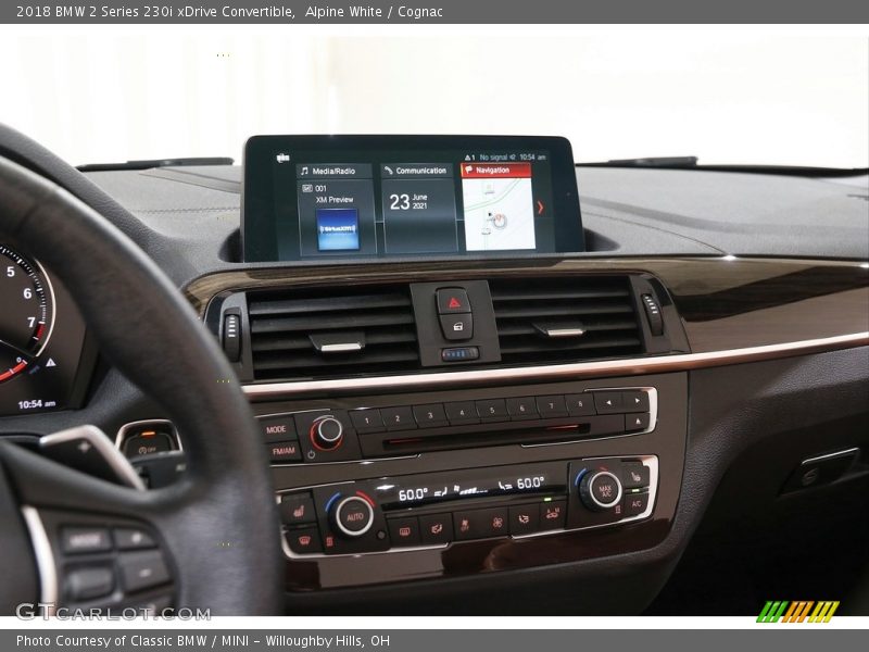 Alpine White / Cognac 2018 BMW 2 Series 230i xDrive Convertible