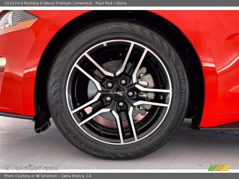  2019 Mustang EcoBoost Premium Convertible Wheel