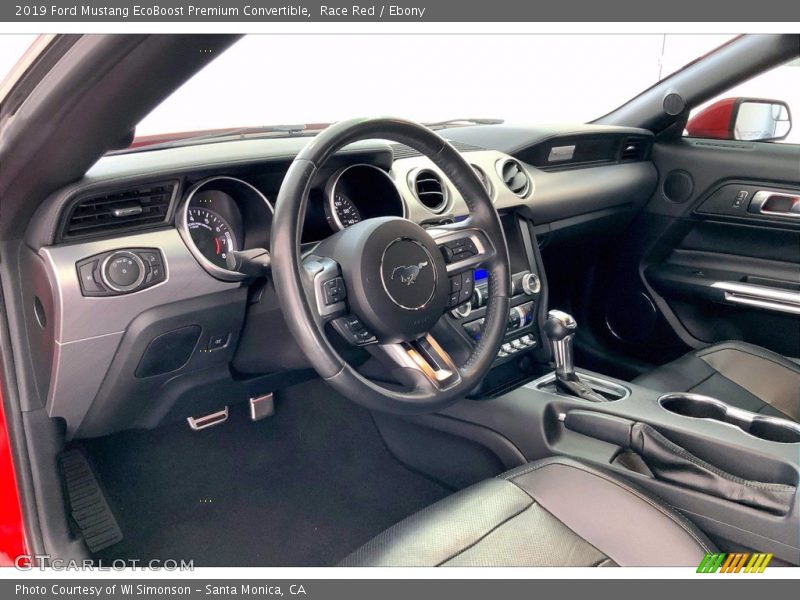 Race Red / Ebony 2019 Ford Mustang EcoBoost Premium Convertible