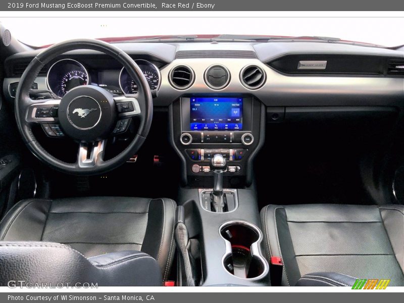 Race Red / Ebony 2019 Ford Mustang EcoBoost Premium Convertible