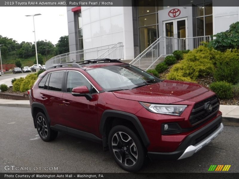 Ruby Flare Pearl / Mocha 2019 Toyota RAV4 Adventure AWD