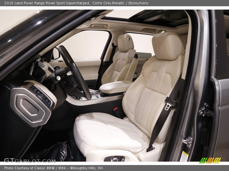 Corris Grey Metallic / Ebony/Ivory 2016 Land Rover Range Rover Sport Supercharged