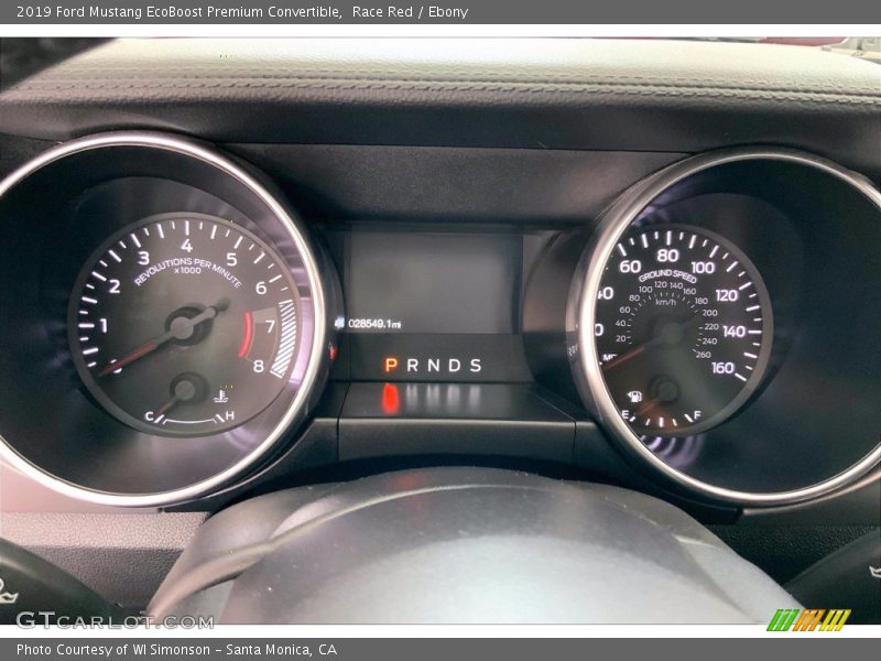  2019 Mustang EcoBoost Premium Convertible EcoBoost Premium Convertible Gauges