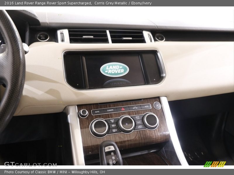 Corris Grey Metallic / Ebony/Ivory 2016 Land Rover Range Rover Sport Supercharged