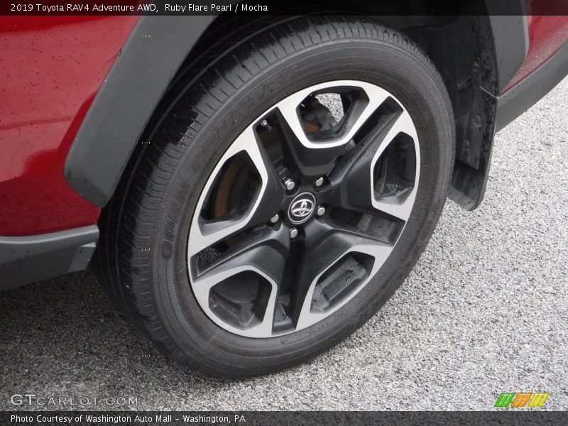 Ruby Flare Pearl / Mocha 2019 Toyota RAV4 Adventure AWD