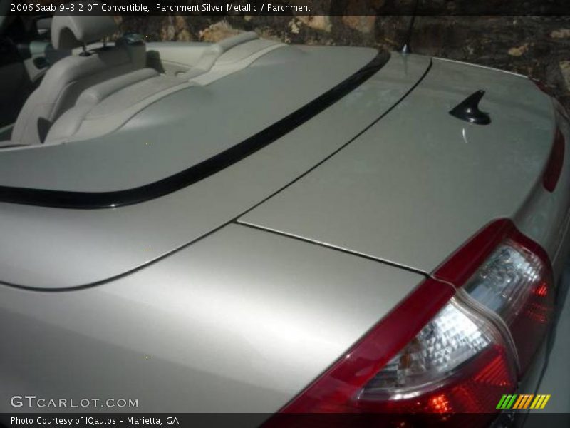 Parchment Silver Metallic / Parchment 2006 Saab 9-3 2.0T Convertible