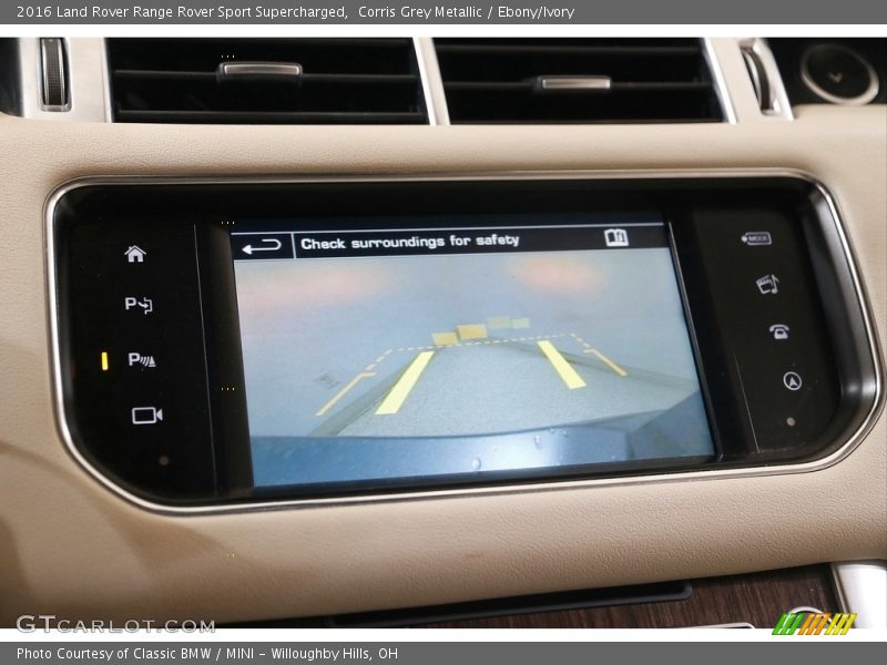 Corris Grey Metallic / Ebony/Ivory 2016 Land Rover Range Rover Sport Supercharged