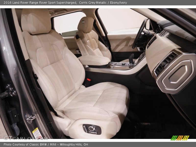 Corris Grey Metallic / Ebony/Ivory 2016 Land Rover Range Rover Sport Supercharged
