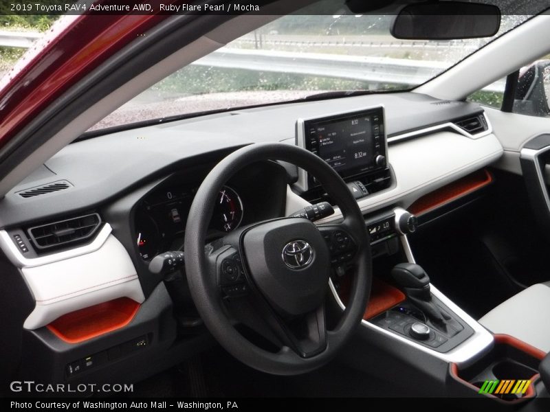 Ruby Flare Pearl / Mocha 2019 Toyota RAV4 Adventure AWD