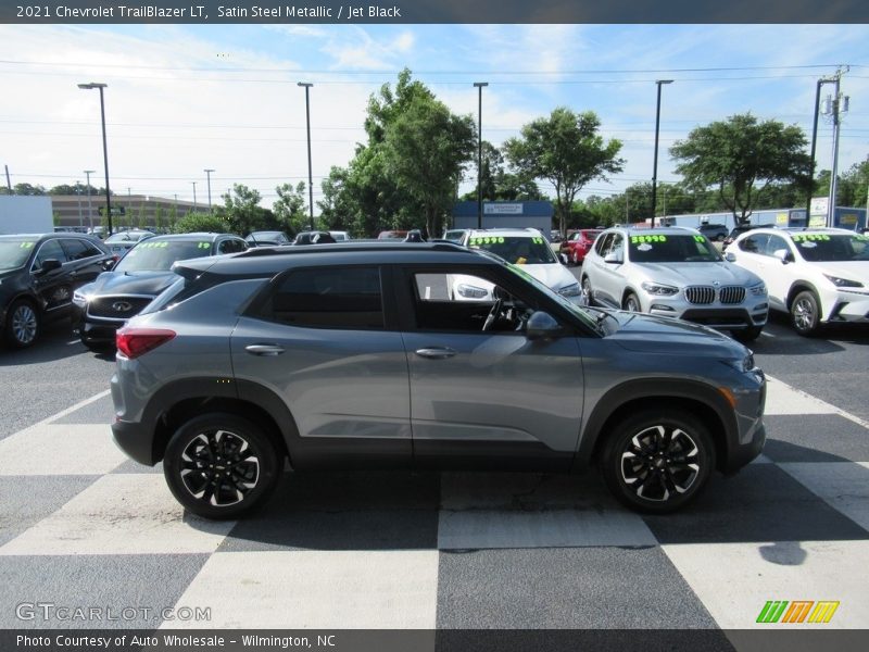 Satin Steel Metallic / Jet Black 2021 Chevrolet TrailBlazer LT