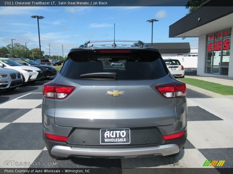 Satin Steel Metallic / Jet Black 2021 Chevrolet TrailBlazer LT
