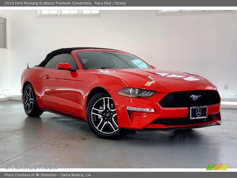  2019 Mustang EcoBoost Premium Convertible Race Red