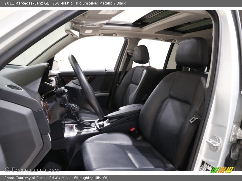 Iridium Silver Metallic / Black 2011 Mercedes-Benz GLK 350 4Matic