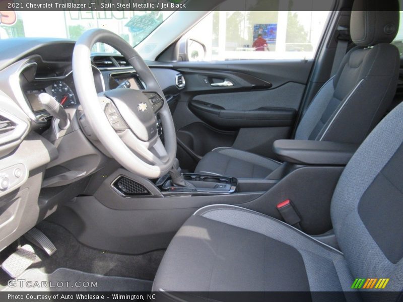 Satin Steel Metallic / Jet Black 2021 Chevrolet TrailBlazer LT