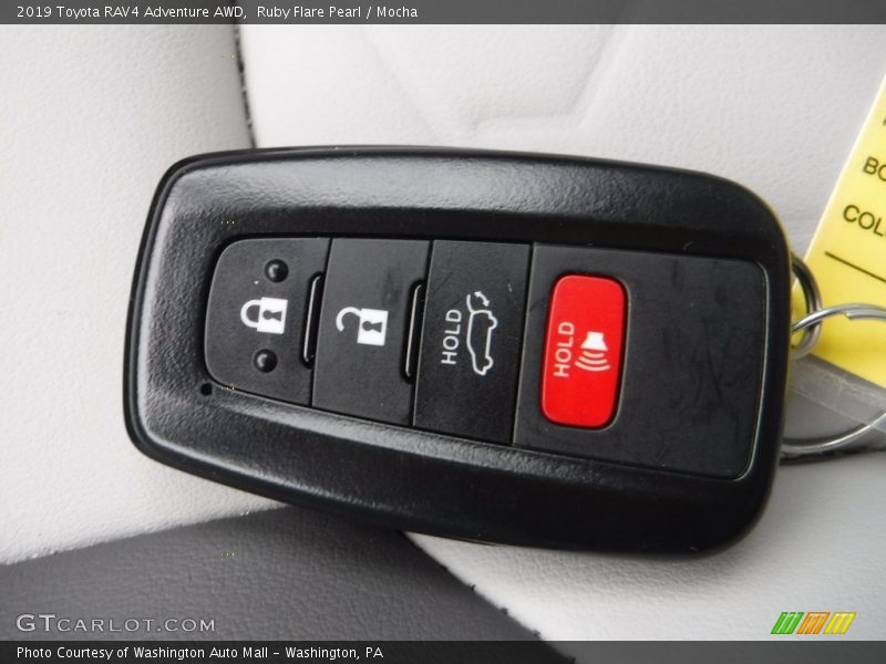 Ruby Flare Pearl / Mocha 2019 Toyota RAV4 Adventure AWD