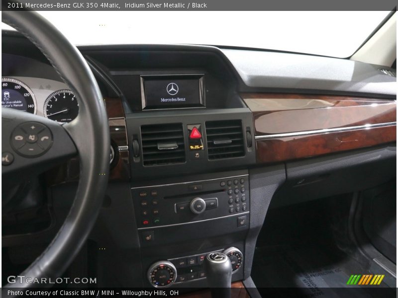 Iridium Silver Metallic / Black 2011 Mercedes-Benz GLK 350 4Matic