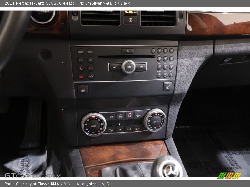 Iridium Silver Metallic / Black 2011 Mercedes-Benz GLK 350 4Matic