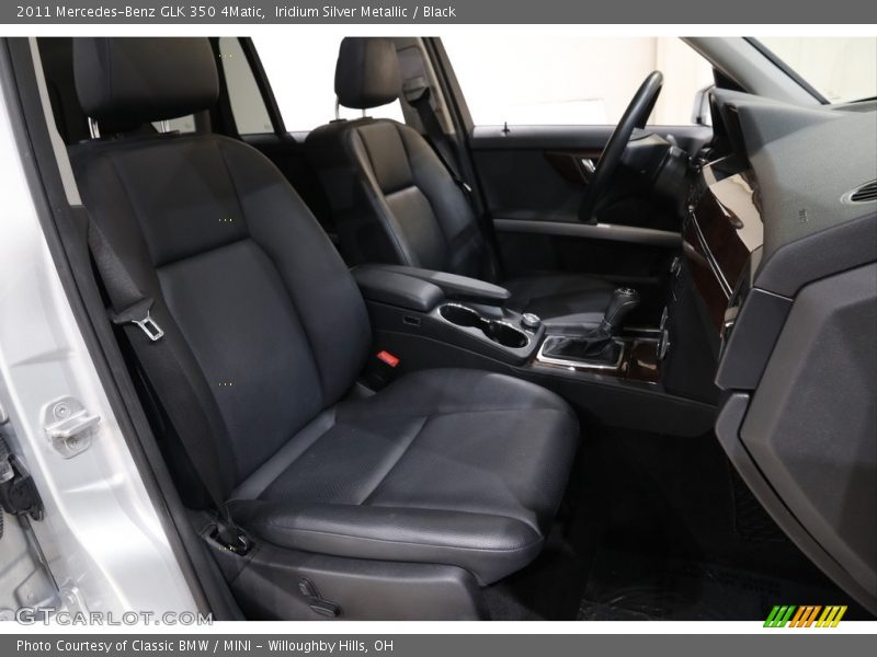 Iridium Silver Metallic / Black 2011 Mercedes-Benz GLK 350 4Matic
