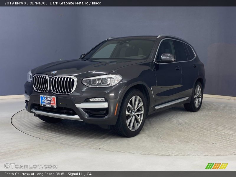 Dark Graphite Metallic / Black 2019 BMW X3 sDrive30i