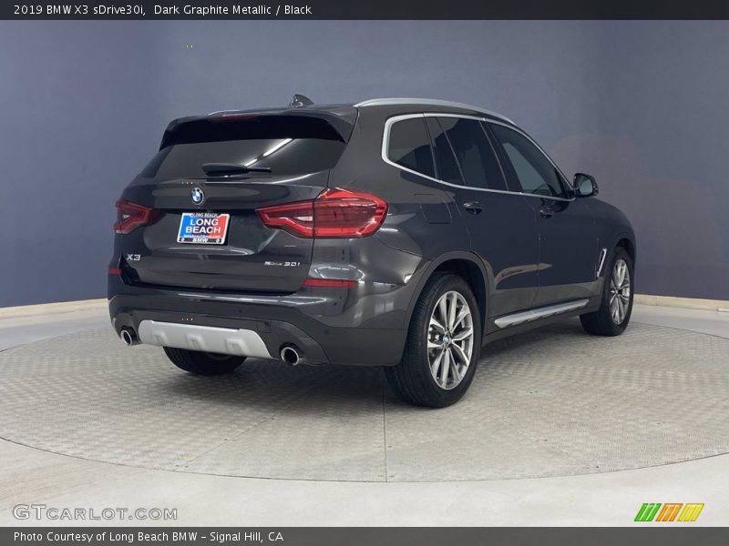 Dark Graphite Metallic / Black 2019 BMW X3 sDrive30i