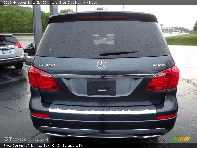 Steel Grey Metallic / Black 2015 Mercedes-Benz GL 450 4Matic