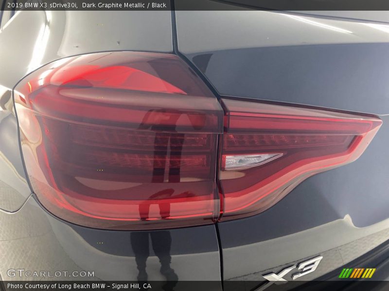 Dark Graphite Metallic / Black 2019 BMW X3 sDrive30i