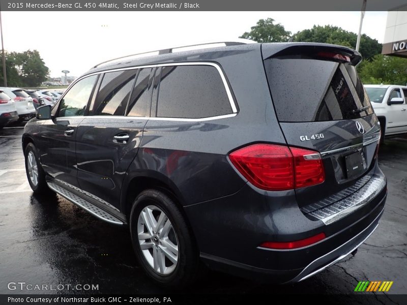 Steel Grey Metallic / Black 2015 Mercedes-Benz GL 450 4Matic