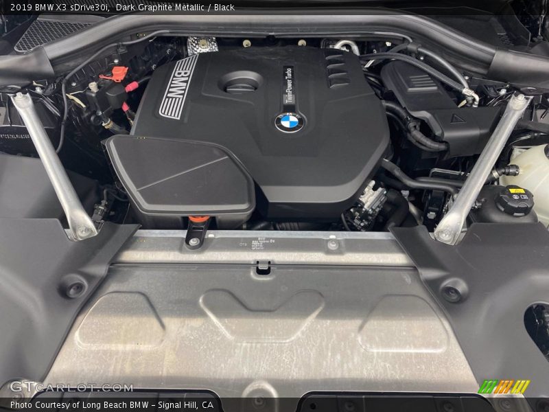 Dark Graphite Metallic / Black 2019 BMW X3 sDrive30i
