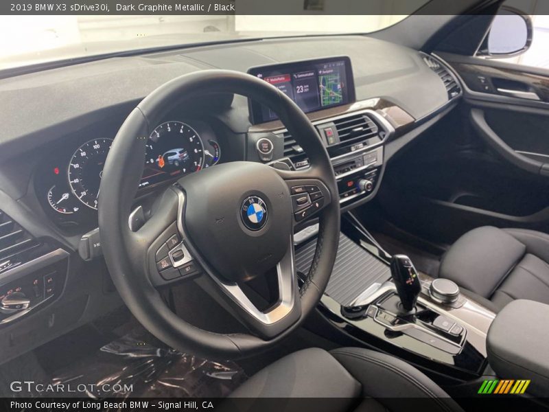 Dark Graphite Metallic / Black 2019 BMW X3 sDrive30i