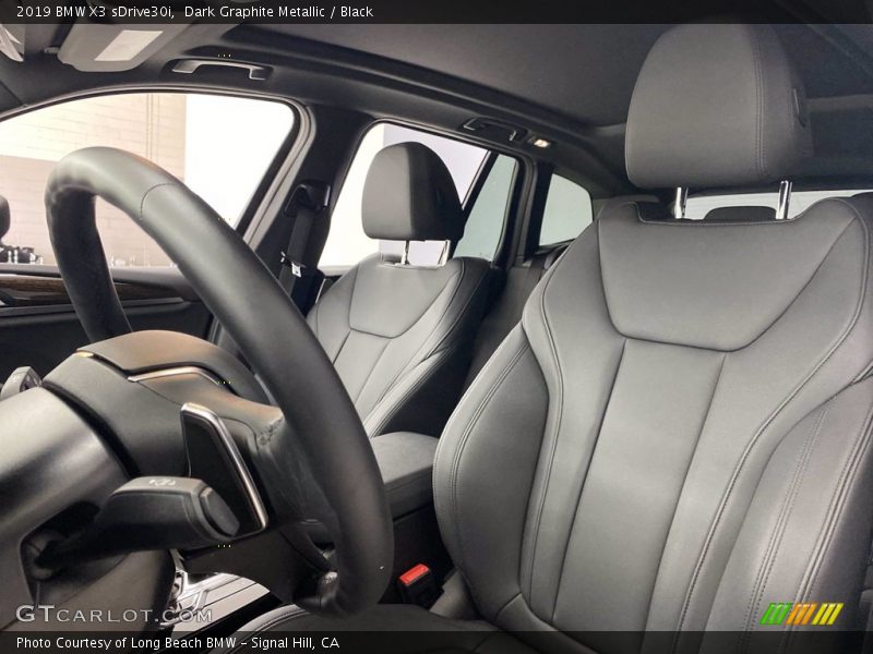 Dark Graphite Metallic / Black 2019 BMW X3 sDrive30i