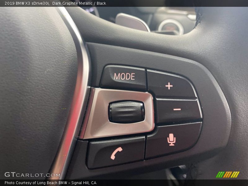 Dark Graphite Metallic / Black 2019 BMW X3 sDrive30i