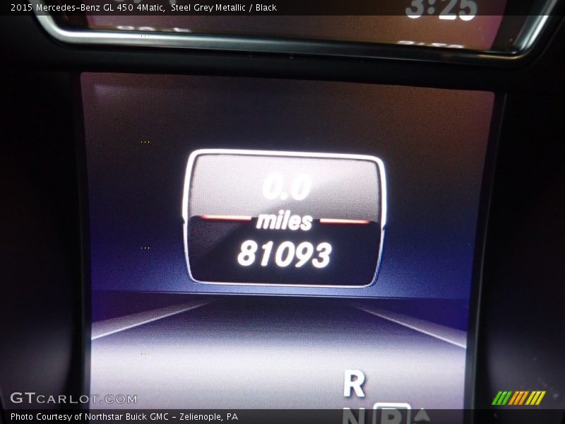 Steel Grey Metallic / Black 2015 Mercedes-Benz GL 450 4Matic