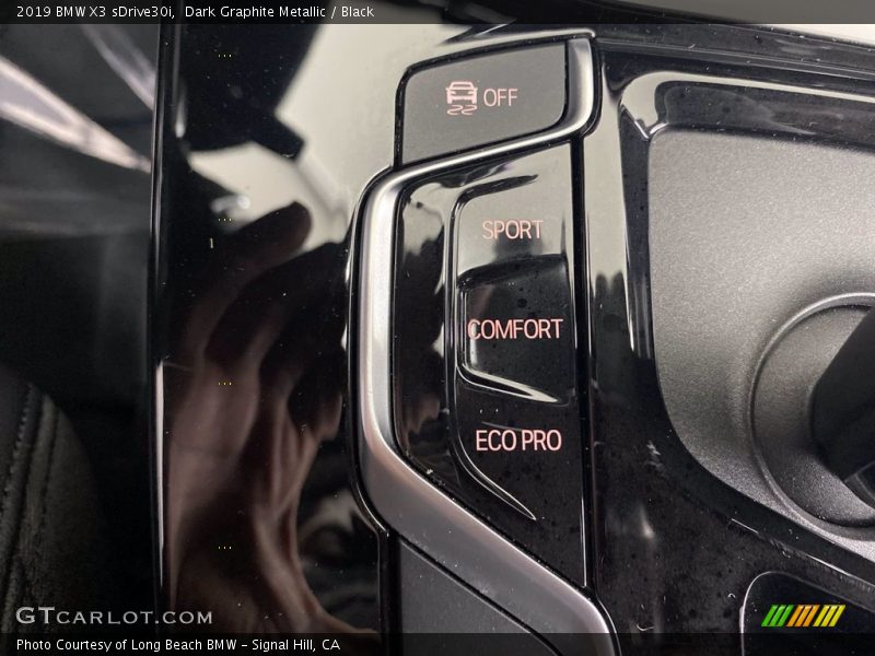 Dark Graphite Metallic / Black 2019 BMW X3 sDrive30i